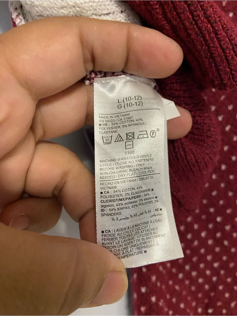Old Navy very good